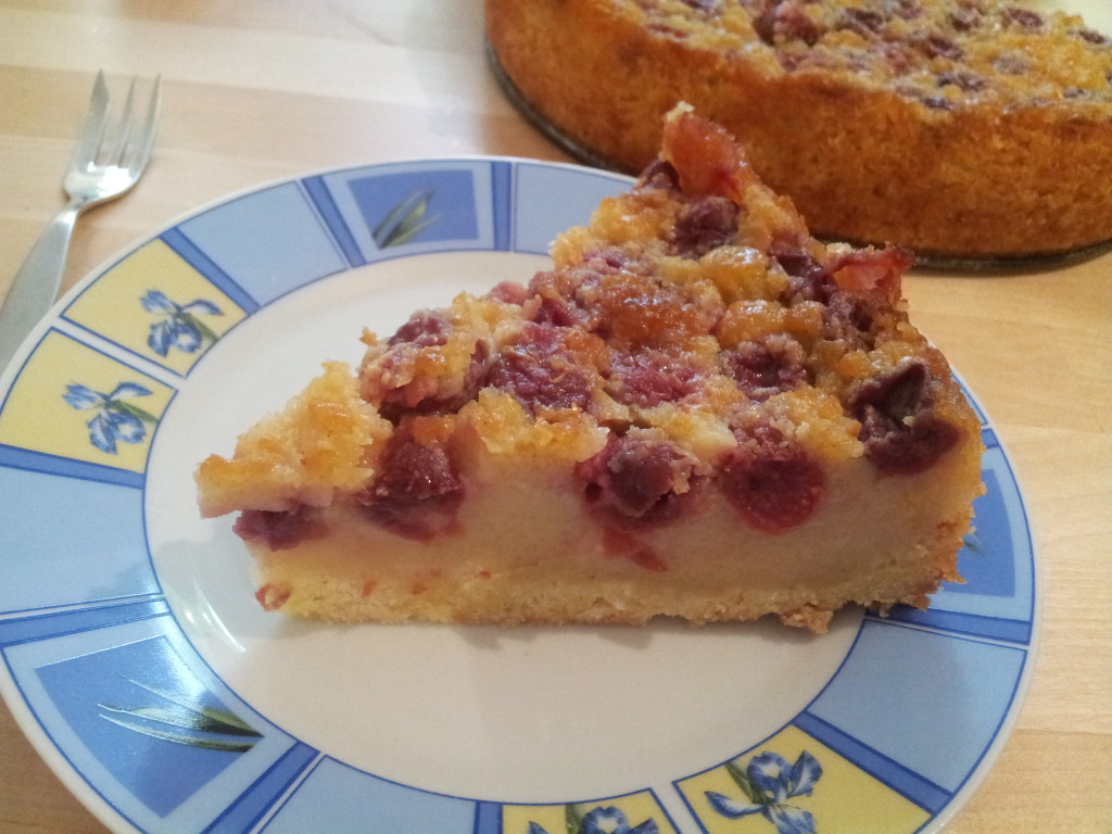 Pudding- Kirschkuchen vegan